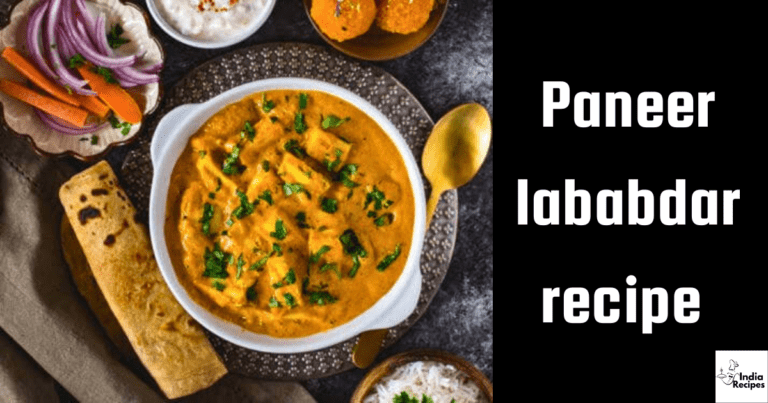 paneer lababdar recipe